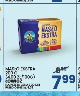 Masło ekstra Osm siedlce promocja w Wafelek