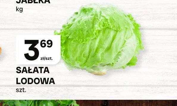 Sałata lodowa promocja w Chorten
