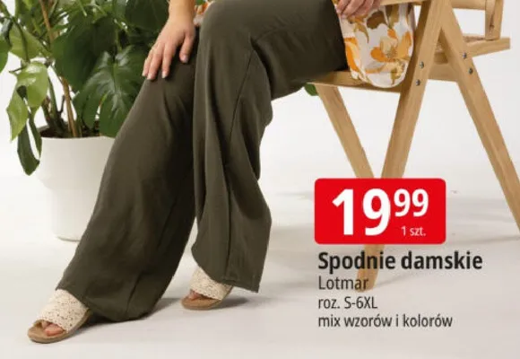 Spodnie damskie Lotmar roz. S-6XL promocja w Leclerc