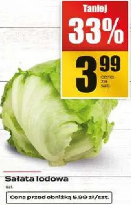 Sałata lodowa promocja w Supeco