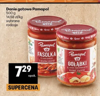 Danie gotowe Gołąbki w sosie pomidorowym Pamapol promocja w Delikatesy Centrum