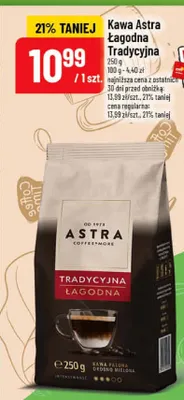 Kawa Astra łagodna tradycyjna promocja w POLOmarket