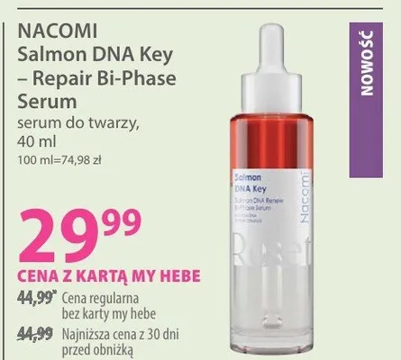 Serum do twarzy Salmon DNA Key - Repair Bi-Phase Serum promocja w Hebe