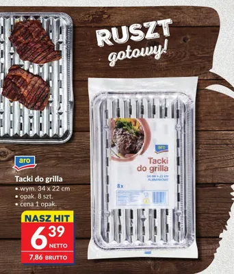 Tacki do grilla aro promocja w Makro