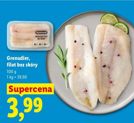 Grenadier, filet bez skóry promocja w Lidl