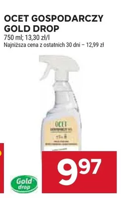 Ocet gospodarczy Gold Drop promocja w Stokrotka