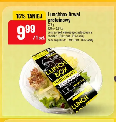 Lunchbox Drwal proteinowy promocja w POLOmarket