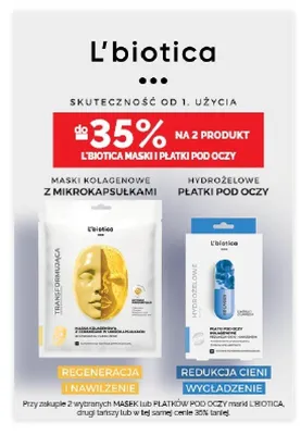 Maska kolagenowa z mikrokapsułkami L'biotica promocja w Ziko Dermo