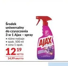 Środek uniwersalny do czyszczenia 3 w 1 Ajax spray promocja w Makro