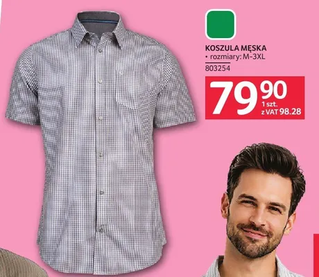 KOSZULA MĘSKA promocja w Selgros