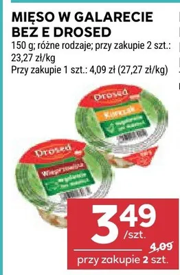 Mięso w galarecie Drosed promocja w Stokrotka