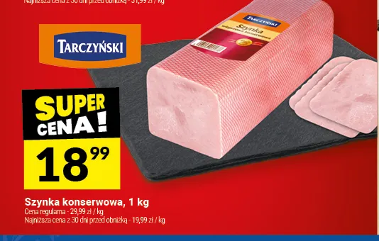 Szynka konserwowa Tarczyński promocja w Twój Market