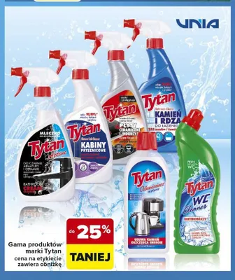 Gama produktów marki Tytan promocja w Carrefour