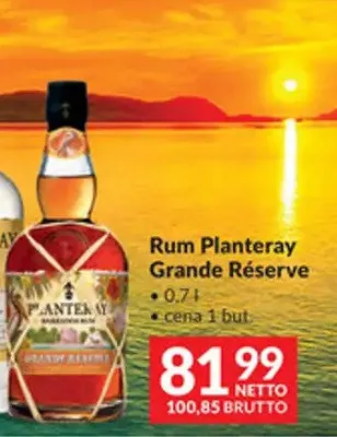 Rum Planteray Grande Réserve promocja w Makro
