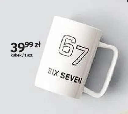 Kubek 67 Six Seven promocja w Empik