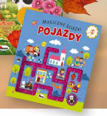 Książka Magiczne ścieżki Pojazdy Biedronka promocja w Biedronka