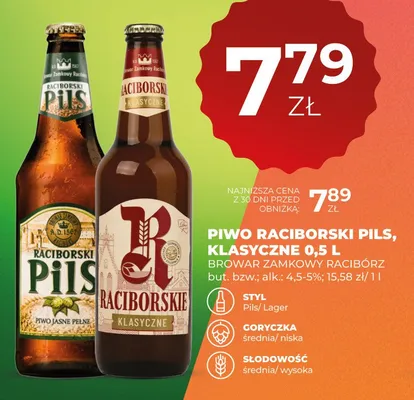 Piwo Raciborski Pils promocja w Duży Ben