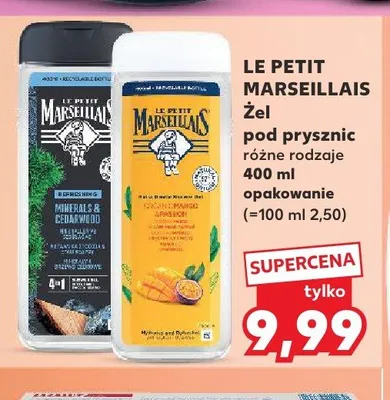 Żel pod prysznic Le Petit Marseillais promocja w Kaufland