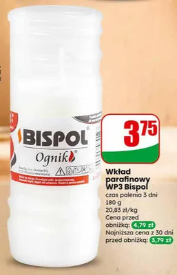 Wkład parafinowy WP3 promocja w Dino