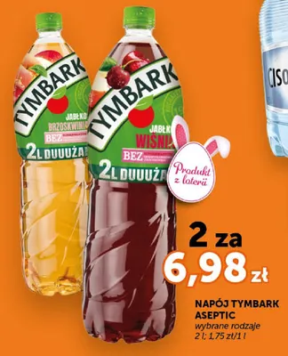 Napój Tymbark jabłko wiśnia promocja w ABC