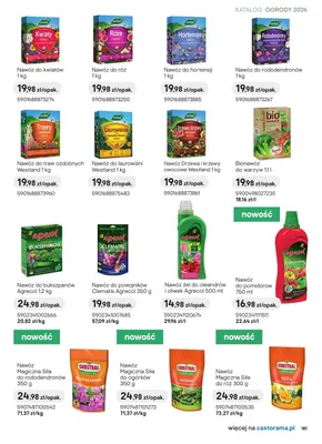 Nawóz do bukszpanów promocja w Castorama