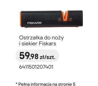 Ostrzałka do noży i siekier Fiskars promocja w Castorama