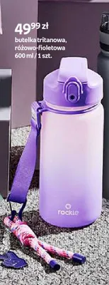 Butelka tritanowa różowo-fioletowa 600 ml Rockle promocja w Empik