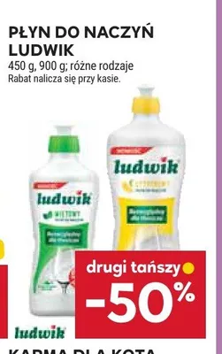 Płyn do naczyń Ludwik cytrynowy promocja w Stokrotka