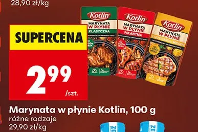 Marynata w płynie klasyczna promocja w Biedronka
