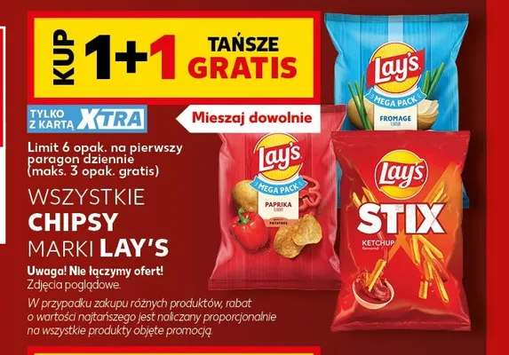 Chipsy marki Lay's promocja w Kaufland