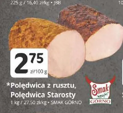Polędwica Starosty Smak Górno promocja w Marketvita