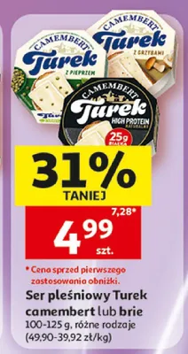 Ser pleśniowy camembert Turek promocja w Auchan