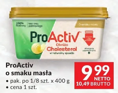 ProActiv o smaku masła promocja w Makro