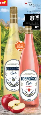 Cydr Dobroński Truskawka promocja w POLOmarket