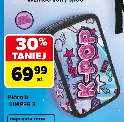 Piórnik JUMPER 3 CoolPack K-POP promocja w Carrefour