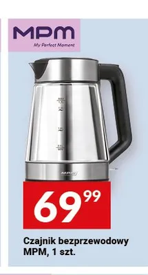 Czajnik bezprzewodowy MPM promocja w Twój Market