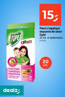 Plastry łagodzące ukąszenia dla dzieci promocja w Dealz