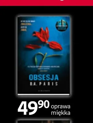 Książka Obsesja B.A. Paris promocja w Empik