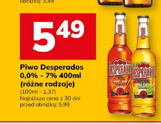 Piwo Desperados Red promocja w Hitpol