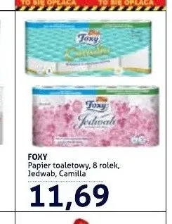 Papier toaletowy Foxy Jedwab promocja w Blue Stop