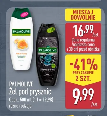 Żel pod prysznic Palmolive Milk & Honey promocja w Aldi