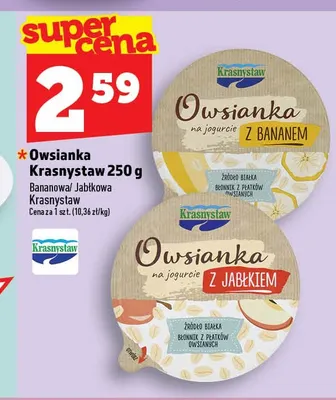 Owsianka bananowa Krasnystaw promocja w TOPAZ
