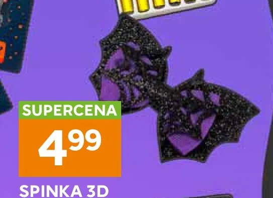 Spinka 3D promocja w Stokrotka