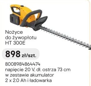 Nożyce do żywopłotu HT 300E promocja w Castorama