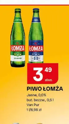 Piwo Łomża promocja w Chorten
