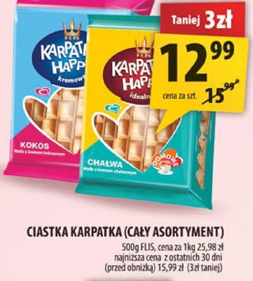 Ciastka Karpatka promocja w Arhelan
