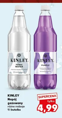 Napój gazowany Kinley Purple promocja w Kaufland