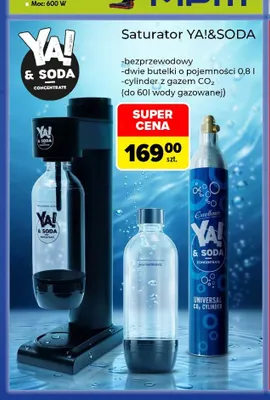 Saturator YA! & Soda promocja w Carrefour