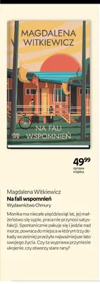 Książka Magdalena Witkiewicz Na fali wspomnień oprawa miękka promocja w Empik