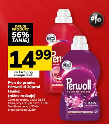 Płyn do prania Perwoll Color promocja w Hitpol